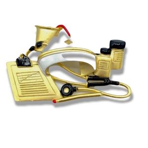 CAJC vintage professional Nurse hat and accessories enamel brooch